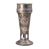 K&ouml;nig Wilhelm II. von W&uuml;rttemberg (1891 - 1918) - repr&auml;sentativer Pokal mit seinem Portrait