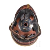 Helm M 1896 f&uuml;r Mannschaften der Infanterie mit &Uuml;berzug
