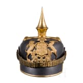 Helm f&uuml;r Offiziere der w&uuml;rttembergischen Infanterie, um 1900