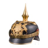 Helm f&uuml;r Offiziere der w&uuml;rttembergischen Infanterie, um 1900