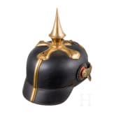 Helm f&uuml;r Offiziere der w&uuml;rttembergischen Infanterie, um 1900