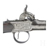 An English Queen Anne percussion pistol by Henshaw in London, ca. 1820