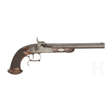 Ein Paar Perkussionspistolen, L&uuml;ttich, um 1840