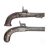 Zwei Perkussionsterzerole, London um 1840