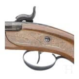 Perkussionspistole, deutsch, um 1840