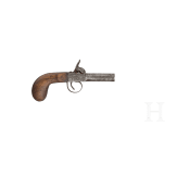 Drei Perkussionsterzerole, deutsch, um 1840