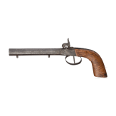 Drei Perkussionsterzerole, deutsch, um 1840