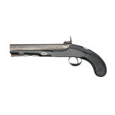 Schwere Perkussionspistole, Manton in London, um 1860