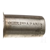 A French powder flask, mid-19th century