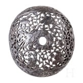 A pierced buttcap of an Italian flintlock pistol, ca. 1680