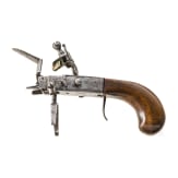 A flintlock lighter, German, mid 18th century