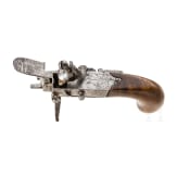 A flintlock lighter, German, mid 18th century