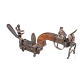 Two flintlock lighters, 18th century