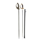 Two swords M 1889 for officers of the infantry