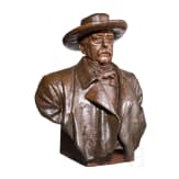 Otto von Bismarck (1815 - 1898) - a portrait bust with hat