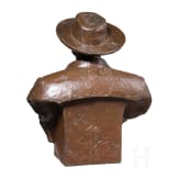 Otto von Bismarck (1815 - 1898) - a portrait bust with hat