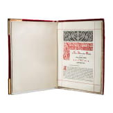 Otto F&uuml;rst von Bismarck (1815 - 1898) - the speech on occasion of the Bismarck ceremony in Neu-Ulm on March 31, 1885, an honorary gift to the Reichskanzler