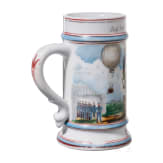 A reservist stein of the Royal Bavarian Airship Department, 1896 - 1898