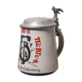 A reservist mug of the "Telegraphen-Bataillon Nr. 4"