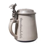 A reservist mug of the "Telegraphen-Bataillon Nr. 4"