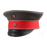 A field visor cap for officers, circa 1914