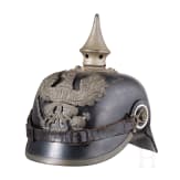A helmet M 1915 for line infantery men, dated 1916