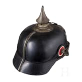 A helmet M 1915 for line infantery men, dated 1916