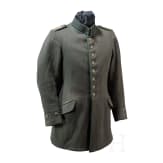 A field gray tunic for a captain in the Royal Bavarian 1st J&auml;ger Battalion &ldquo;K&ouml;nig&rdquo;