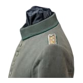 A field gray tunic for a captain in the Royal Bavarian 1st J&auml;ger Battalion &ldquo;K&ouml;nig&rdquo;