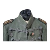 A field grey Attila for a lieutenant in the 2nd Westphalian Hussar Regiment No. 11, circa 1915