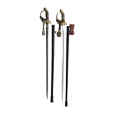 Two small-swords M 1889 for officers of the infantry