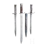 Three German bayonets