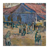 Arthur Illies (1870 - 1952) &ndash; The Market Square in Pinsk, circa 1916