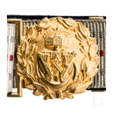 A parade belt for officers of the imperial navy, circa 1910 - 1918