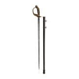 A sword M 1889 with Chinese dragon motif, circa 1900