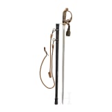 A sword M 1889 for officers of the Schutztruppe