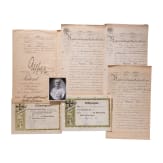 Major of the Schutztruppe Wilhelm von Sommerfeld und Falkenhayn &ndash; extensive document collection