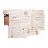 Major of the Schutztruppe Wilhelm von Sommerfeld und Falkenhayn &ndash; extensive document collection