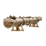 Torpedo tube of a torpedo boat, circa 1910