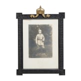 Captain Walter Forstmann - Kaiser Wilhelm II - Gift frame with signed portrait photograph