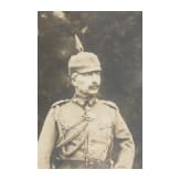 Captain Walter Forstmann - Kaiser Wilhelm II - Gift frame with signed portrait photograph