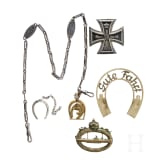 Lieutenant Commander Franz Gr&uuml;nert, commander of U-30 and U-60 &ndash; His personal Submarine Warfare Badge and EK 1