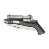 Stiftfeuerrevolver mit integriertem Klappmesser, um 1870