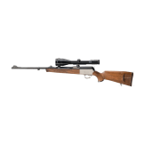 A Blaser SR 830, with a Zeiss scope