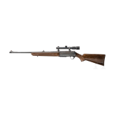 An FN BAR I semi-auto rifle with a Kahles scope