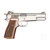 An FN Mod. High Power "Sport", stainless, in case