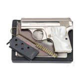 An FN Mod. Baby, nickel-plated, in Box