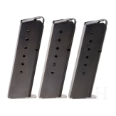 Three magazines for a Korriphila HSP 701 in .45ACP