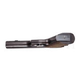 A Korth pistol, SN P096, in box