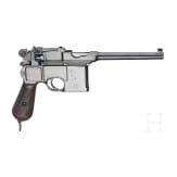 Mauser Mod. C 96 "Conehammer", mit Anschlagkasten, aus dem Besitz des legend&auml;ren Arch&auml;ologen Robert Koldewey